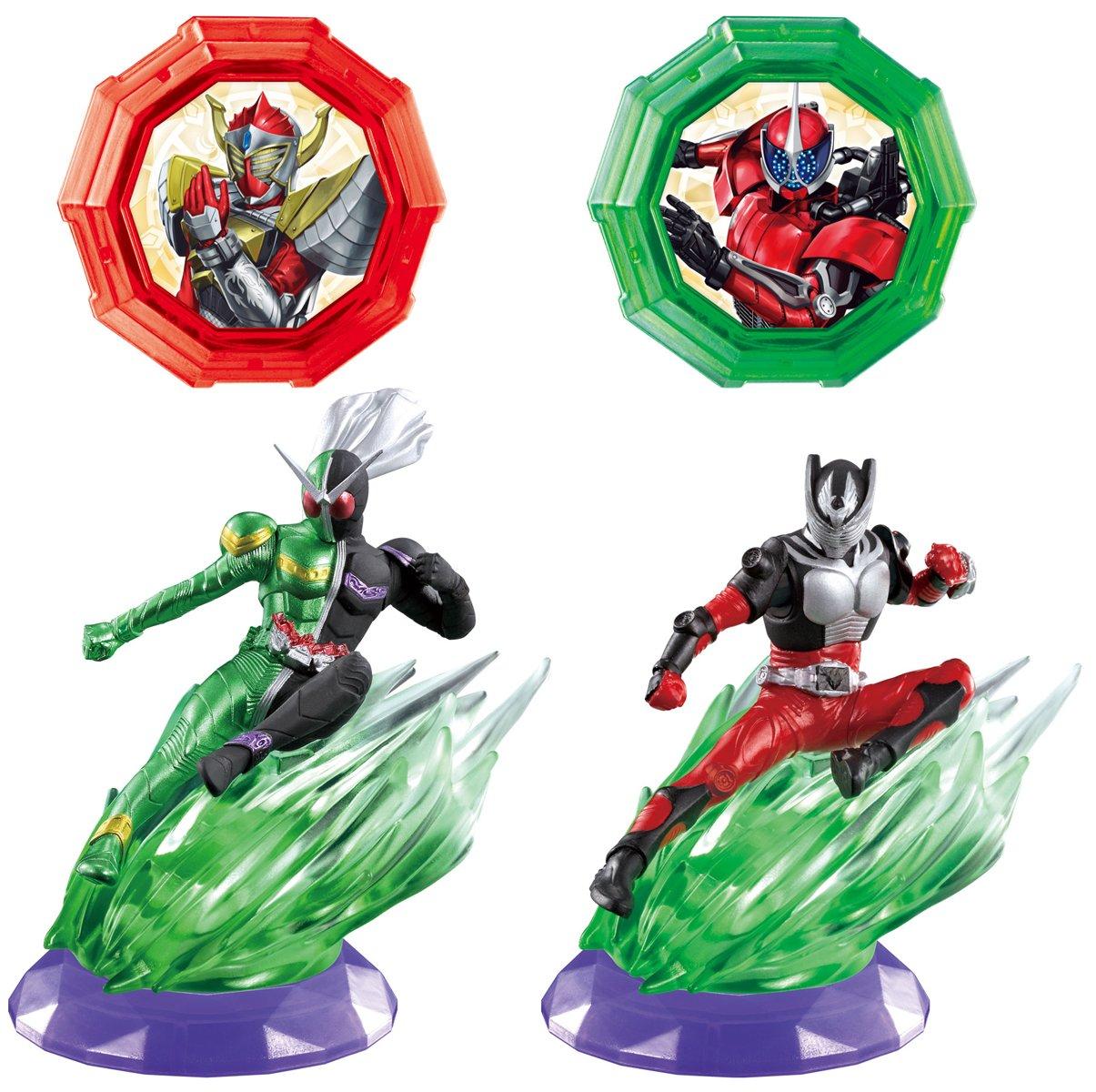 

Kamen Rider Summon Ride! [SR-03] Wind Ride Figure & Chip Set Kamen Rider W (Double) / Kamen Rider Ryuki