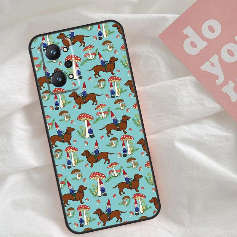 DACHSHUND For Realme C30 C31 C33 C35 C55 C21Y GT Neo 5 3T 2T OnePlus 11 10 9 Pro Nord CE 3 2 Lite Case