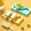 2 Cavities/3 Cavities Ice Cream Molds Silicone Ice for Pop Mold Ice Cream Maker Ice Cream Tray for Kitchen Party Hand Ma