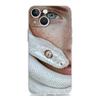Phone Case For iPhone 17 Air Cases iPhone 16 15 12 13 14 Pro Max SE 7 8 Plus iPhone11 Clear Soft Cover Blossom Pink Snake