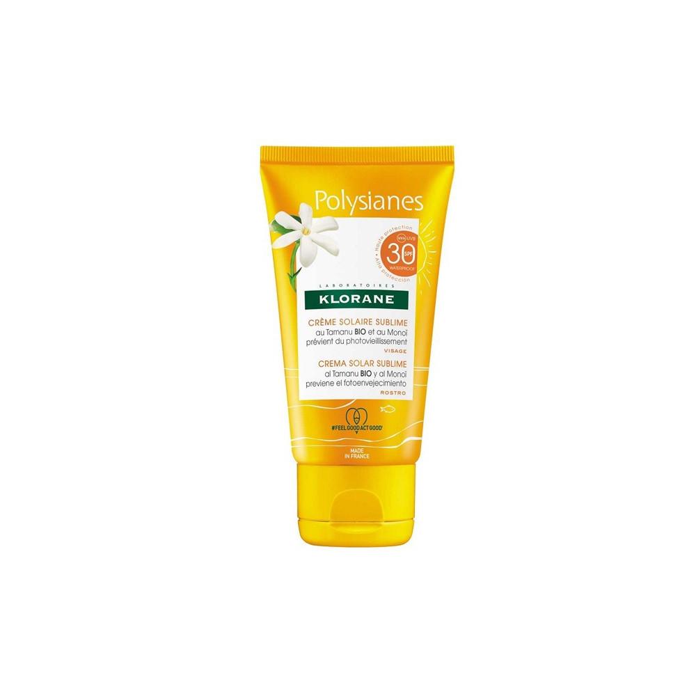 

Klorane Солнцезащитный крем Sublime SPF30 для лица 50 мл