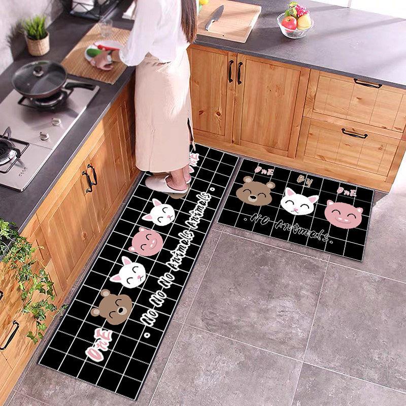 Cheap Long Kitchen Mats for Floor Non Slip Washable Bathroom Doormat