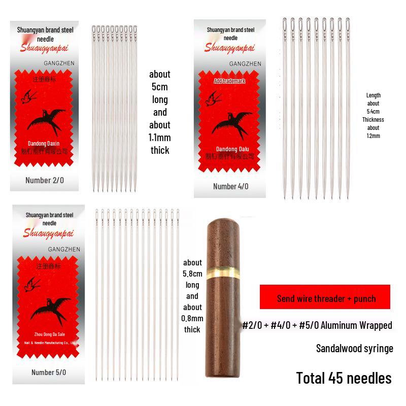 Steel Hand Sewing Needle for Embroidery and Clothes