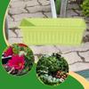 Flower Pot Window Box Flowerpot Rectangular Planter for Porch Garden Yard Outside