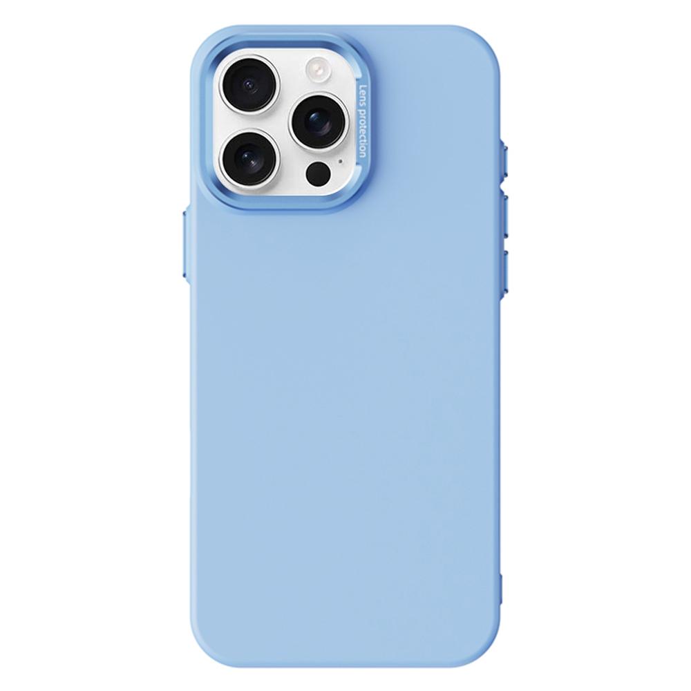 For iPhone 16 Pro Magnetic Case Plant-based Fiber + PC Phone Cover with Metal Lens Frame