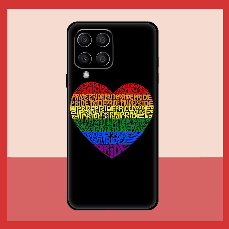 Gay Lesbian Lgbt Rainbow Pride Case For Samsung Galaxy M56 M12 M06 M32 M52 M35 M55 M15 M11 M13 M14 M16 M36 M31 M53 M34 M54