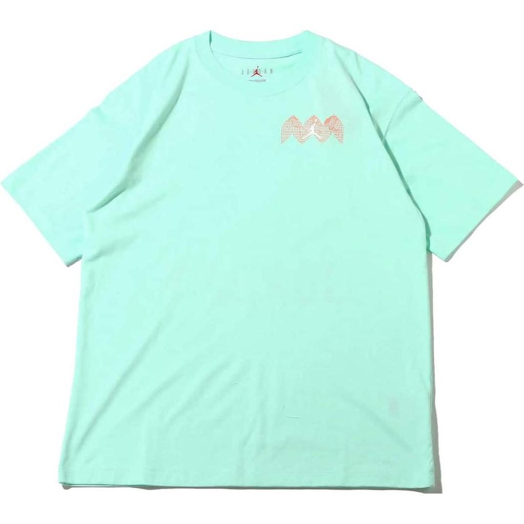 Jordan Drop Shoulder Sleeve T Shirt Women's Mint Green DO5015-379
