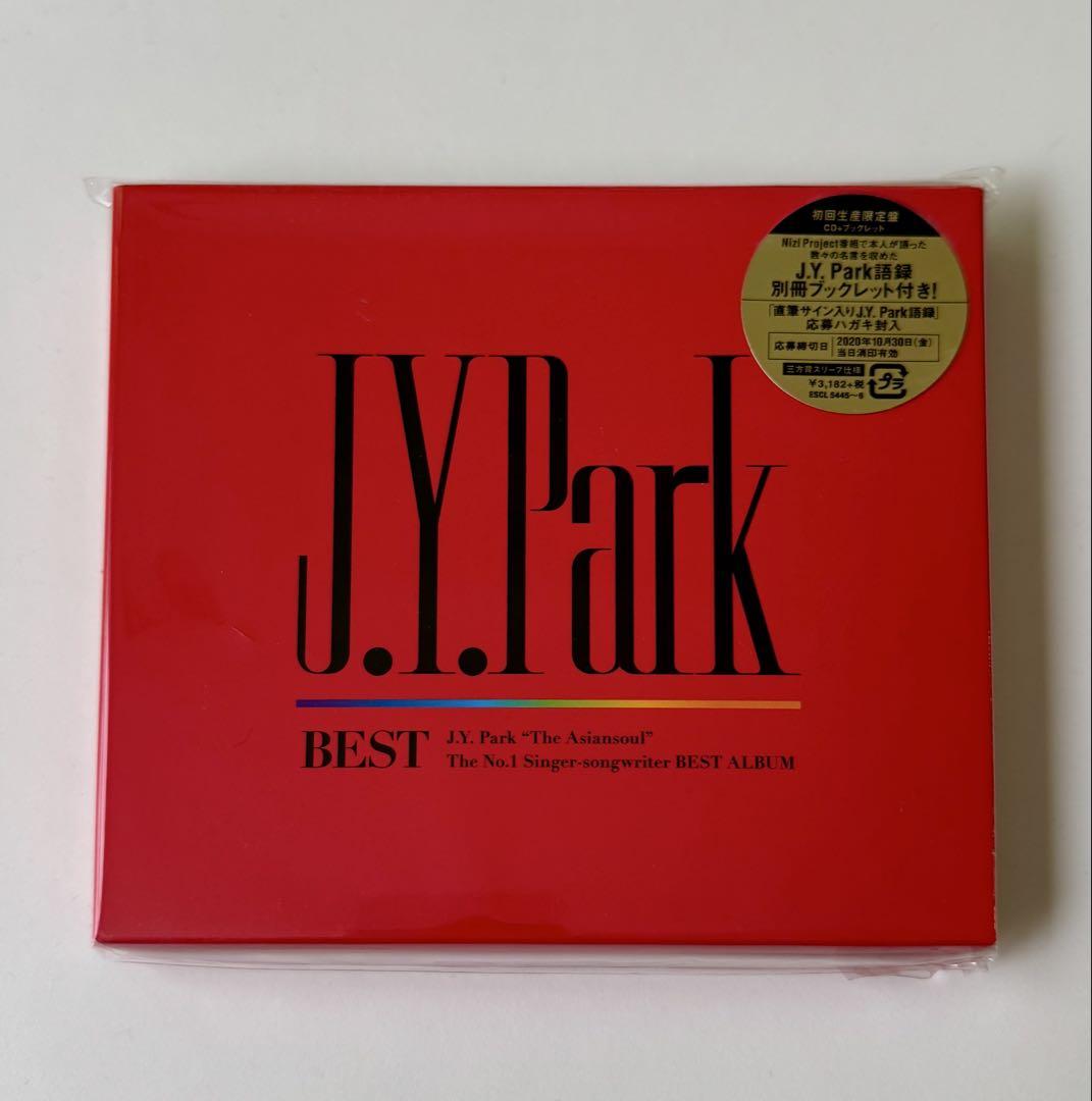 

[USED] J.Y. Park BEST First Press Limited Edition