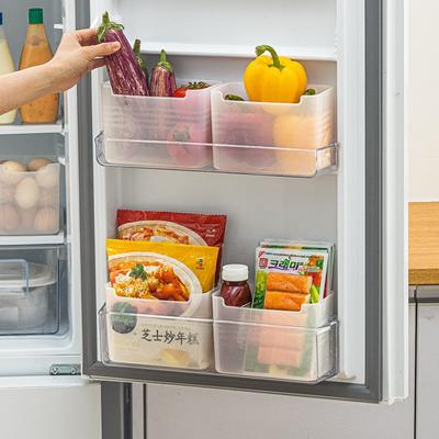 Refrigerator Sundries Storage Boxes Kitchen Closet Spice Organization Bins Home Small Items Gadget Plastic Jewelry Makeup Box