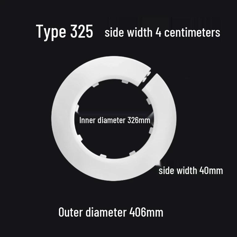 Decorative Pipe Cover Ring for Air Conditioning and Heating Valves