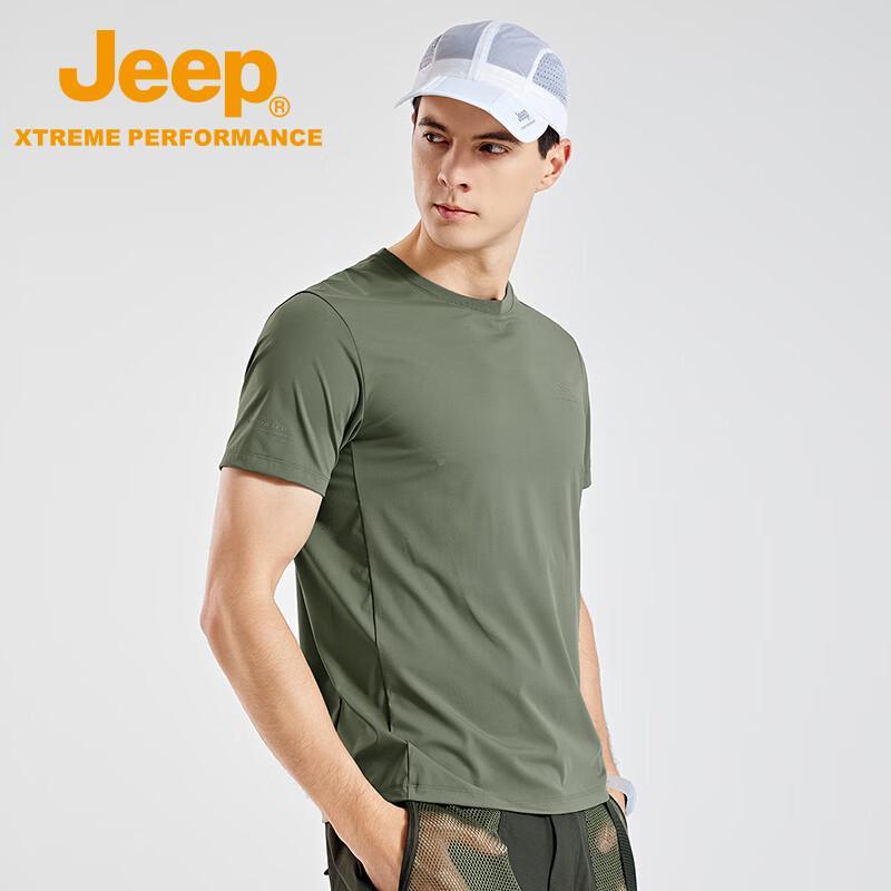 Jeep Men s Ice Silk Quick-Dry T-Shirt 3XL