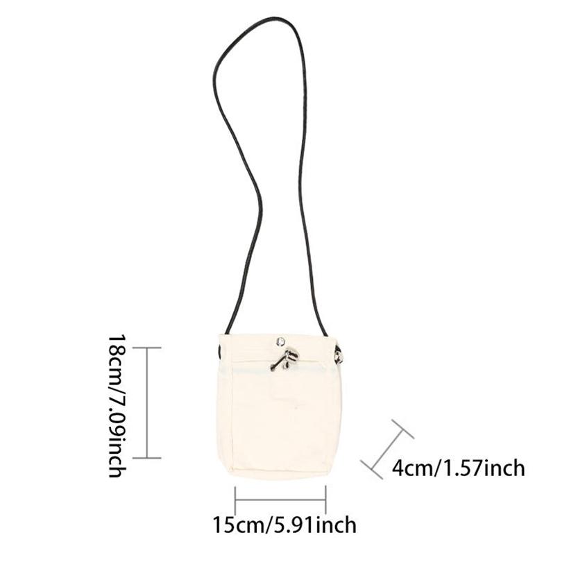Nylon Small Crossbody Bag Soft Mini Phone Wallet Multifunctional Square Shoulder Bag Crossbody Purse Messenger Bag Mobie Phone Pouch