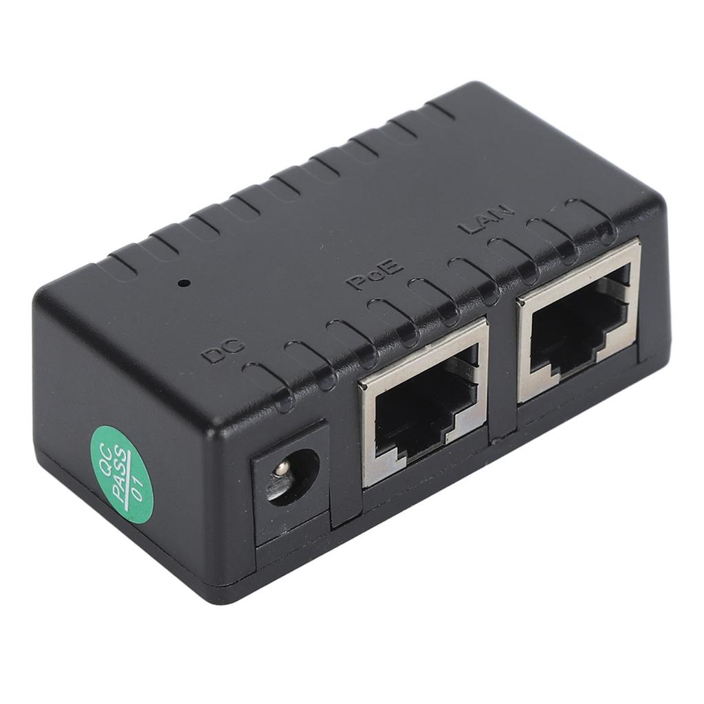 Gigabit POE Splitter 1000M High Speed Multipurpose POE Power Supply Adapter for Wireless AP HD Webcam