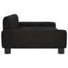 Children's Sofa Black 90x53x30 Cm Faux Leather