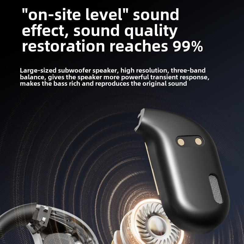 Nová bezdrátová Bluetooth sluchátka na zavěšení do uší M75OWS Bone Conduction