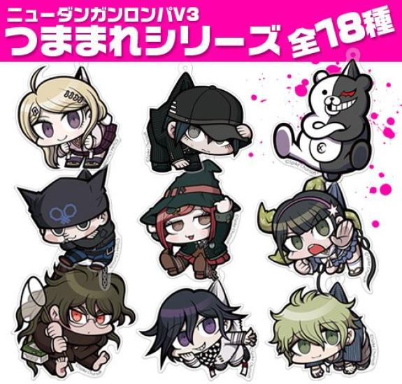 New Danganronpa Killing Harmony Akamatsu Kaede Acrylic Pinched Strap V3 -