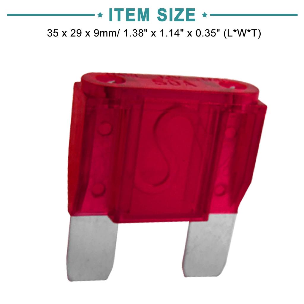 ACROPIX 50A Blade Fuse Red 5pcs