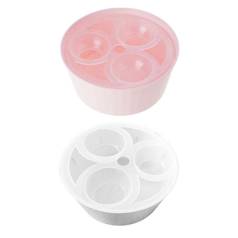 Multifunctional Hydroponic Planter With Dividers Shatterproof Plastic Water Planting Container For Hyacinth Growing