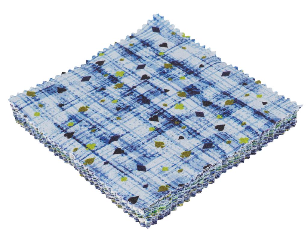 Soimoi Geometric Print  Precut 5-inch Cotton  Fabric  Quilting  Squares  Charm Pack DIY Patchwork Sewing