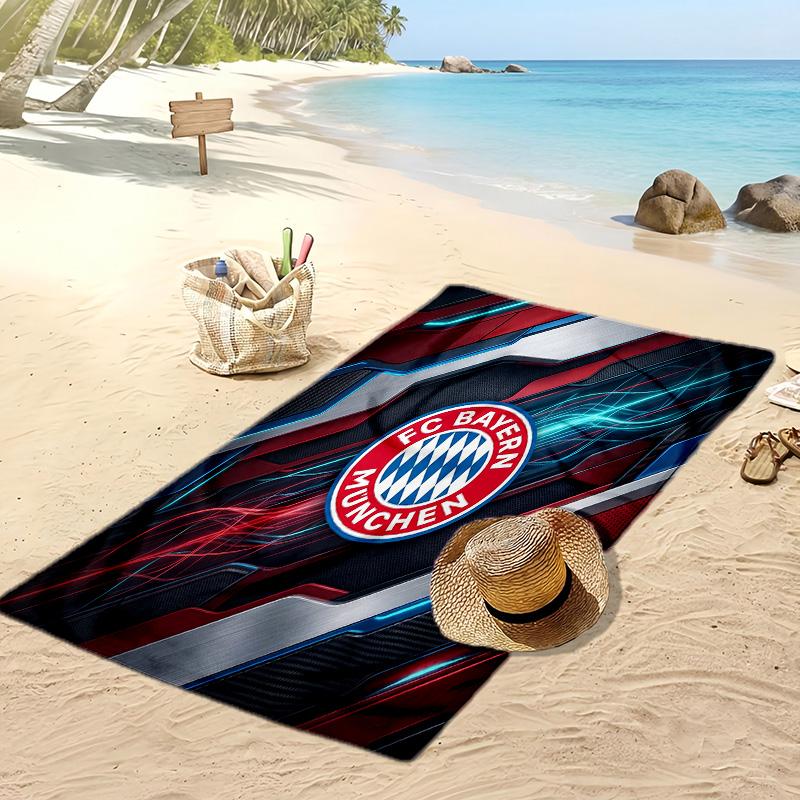 Bayern Munich Printed Beach Towel Quick Dry Soft TowelPortable Large Rectangular Beach Blanket for Travel Swimming Pool