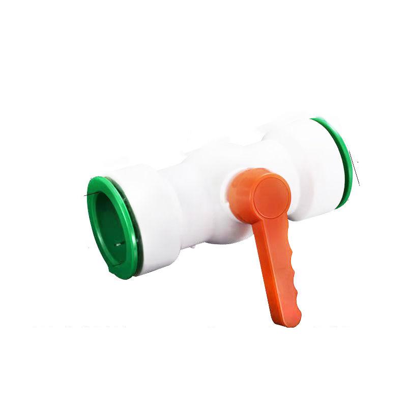 1pcs PVC Pipe  No Soldering Socket Ball Valve Coupler Adapter Watering Connectors Garden Irrigation Aquarium Fish Tank Joint