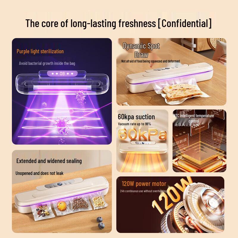 Automatic Dry/Wet Vacuum Sealer