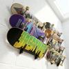 Suport de perete pentru skateboard cu 2 bucăți, cu design simplu și portabil, potrivit pentru depozitare interioară