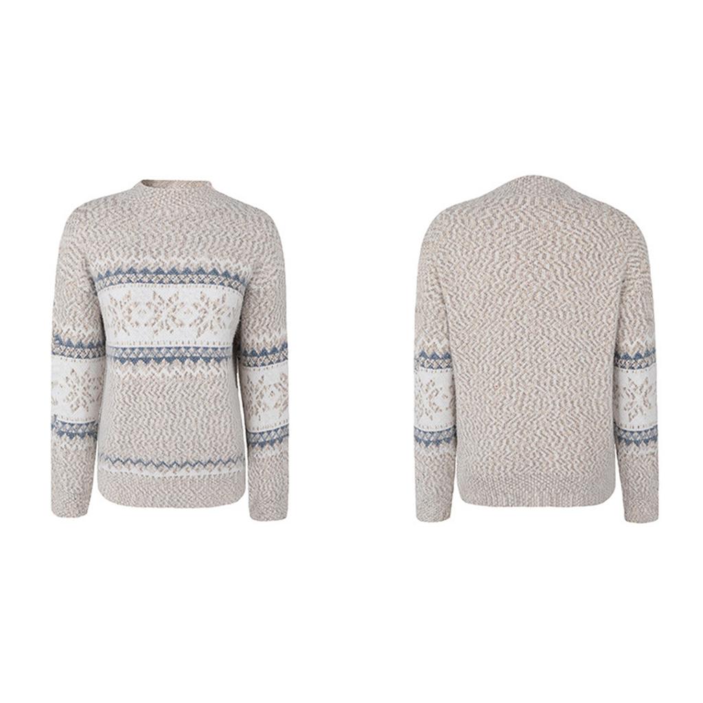 Women's Knitwear Christmas Snowflakes Half Turtleneck Christmas Sweater