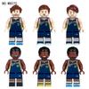 M8070 M8077 M8101 Sports Football Player Star Messi Building Block Toy