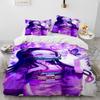 Demon Slayer Bedding Set Kamado Nezuko Duvet Cover Set Bedspread Pillowcase King Queen Full Single Size Bed Linen Kids Teen Gift