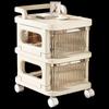 Changbaosen 2-Tier Mobile Storage Cart