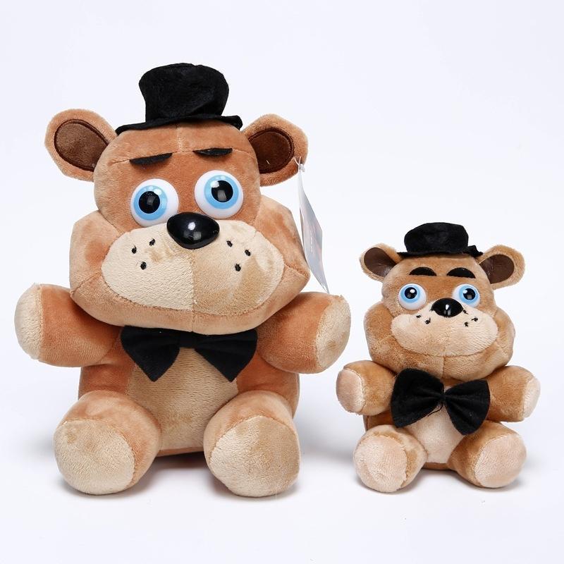 Nytt Utstoppet Plysjleketøy Spillrollemodell Tegneserie Dyr Leker Dukke Barn Barn Gave Freddy Bonnie Foxy