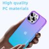 X-LEVEL For iPhone 15 Pro Max Colorful Series Hard PC Back Protector Case Color Splicing Phone Cover