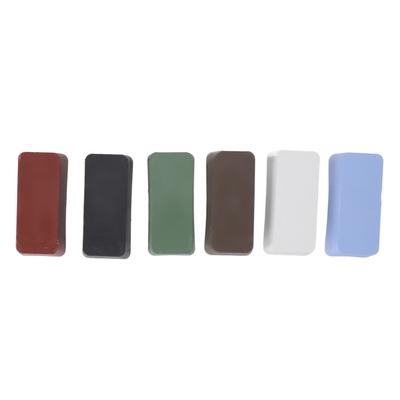 6 Pcs Metal Polishing Bar Multi Functional Solid Wax Metal Buffing Paste for Stainless Steel