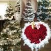 2m Christmas Decoration Feather Ribbon Party Wreath Christmas Tree DIY Hanging Decoration Wedding Accessories Supplies Wholesale