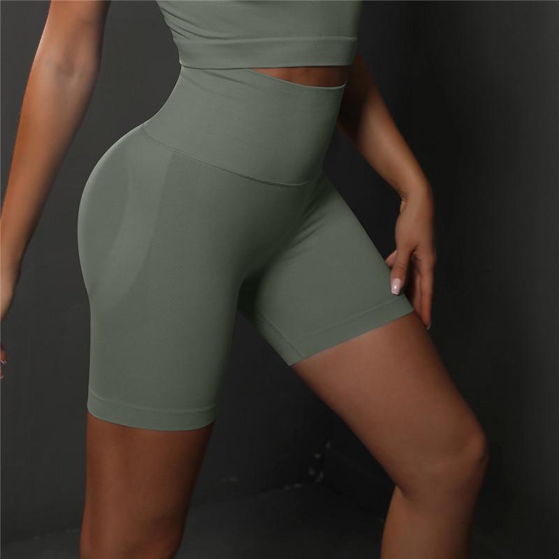 Auroth Summer Sports Shorts Dame Scrunch Butt Yoga Shorts Sexy Peach Hip Gym Fitness Short Pants