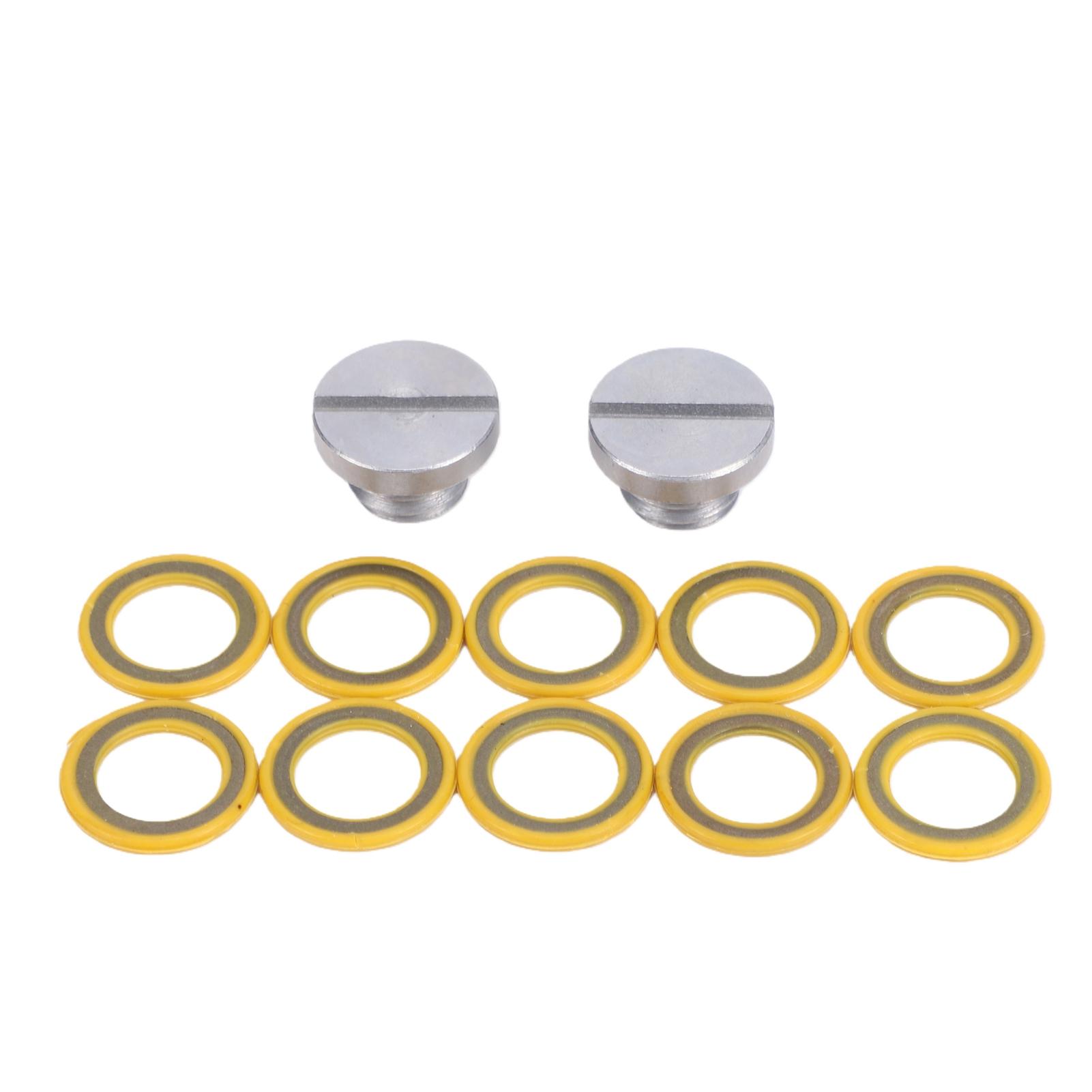 Комплект запасных винтов для сливных пробок лодочных моторов Mariner Stern Drive с 3 8 16 отверстиями для винтов слива/заполнения редуктора 10
