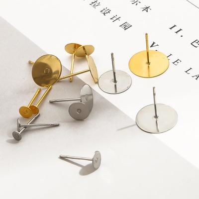 20/100Pcs Stainless Steel Round T-shaped Needle Pin For DIY Jewelry Making Craft Accessories