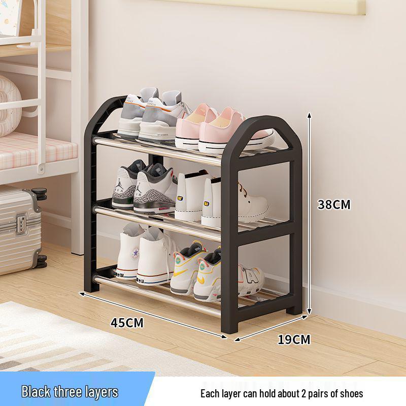 Sturdy Multi-Layer Shoe Rack: Simple, Multi-Functional Storage for Dorms & Homes