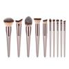 Stroke of Beauty - Makeup Brush with Champagne Handle / Set of 10