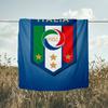 1PC Italian Football Crest Printed Soft Flannel Blanket Throw for Adult Bedroom Living Room Sofa Camping Travel Fan gifts Christmas Gifts