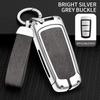 Leather Car Metal Key Case Cover For Vw Volkswagen Cc Passat Cc B6 B7 Protection Key Shell Skin Bag Only Case Accessories