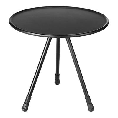 Round Folding Table Black Ultra Light Liftable Aluminium Alloy Folding Camping Table for Outdoor