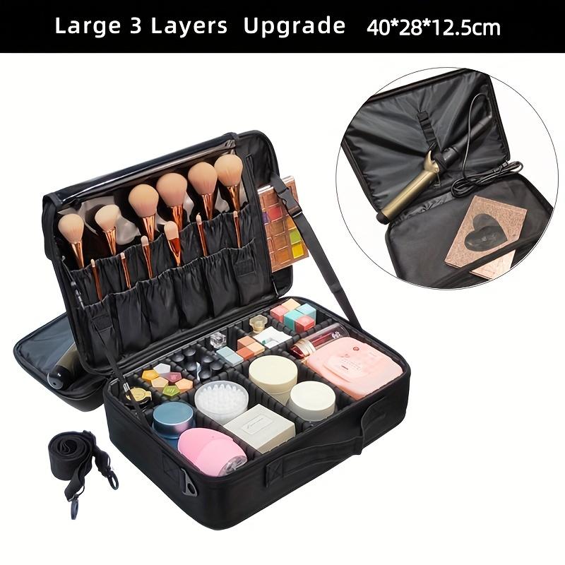 Neue Make-up-Tasche, professionelles Oxford-Tuch, große Kapazität, Reise-Kosmetiketui für Damen