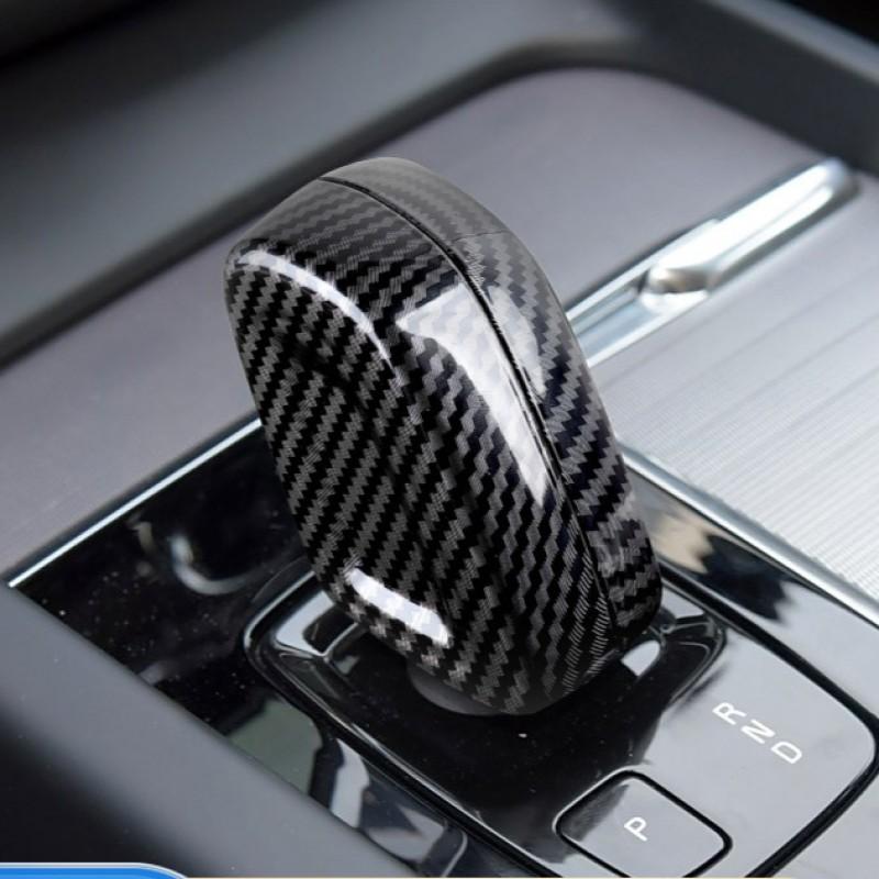For Volvo XC40 XC60 XC90 S90 2020-2025 ABS Car Console Gear Shift Knob Head Protection Trim Shift Gear Trim Auto Accessories