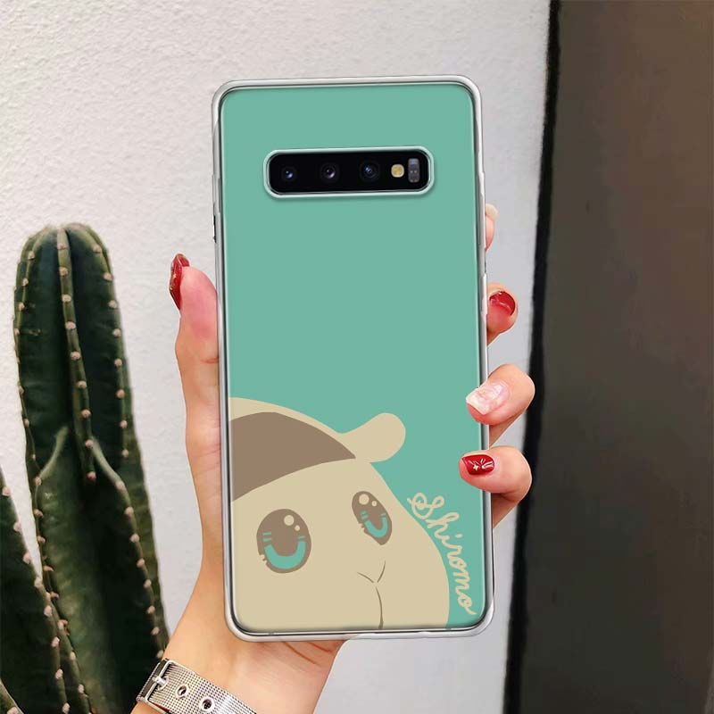 Cute PUI PUI MOLCAR For Samsung Galaxy Note 20 Ultra 20 10 Pro 9 8  Phone Case S10E S10 Plus S9 S8 + S7 Edge M21 M32 Cover