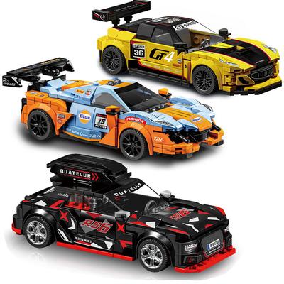 City Speed Macchina da Corsa Macchina Tecnica Blocchi da Costruzione Auto Sportiva Garage MOC Veicolo Creativo Giocattoli