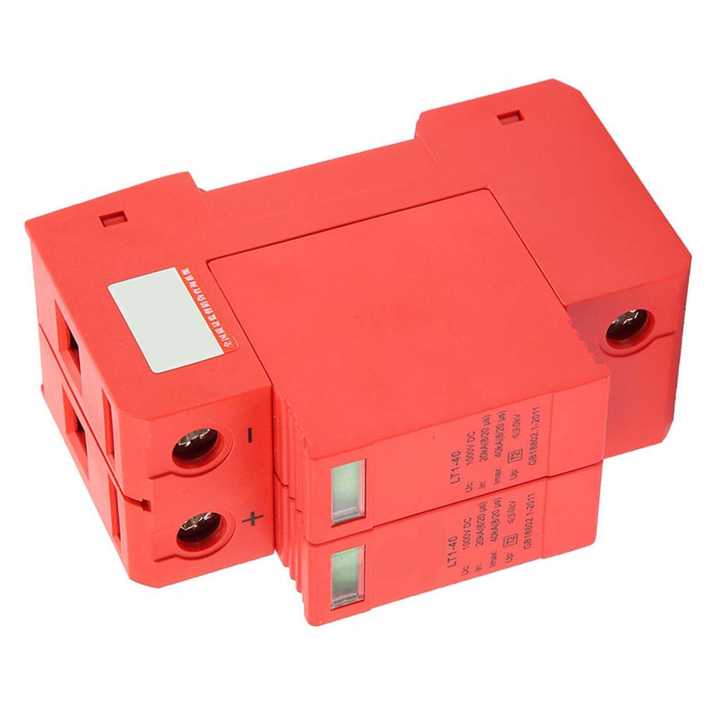 DC1000V 2P 20KA 40KA House Surge Protective Low voltage Arrester Device