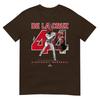Ballpark Mvp UnisexAdult Black Baseball Player TShirt