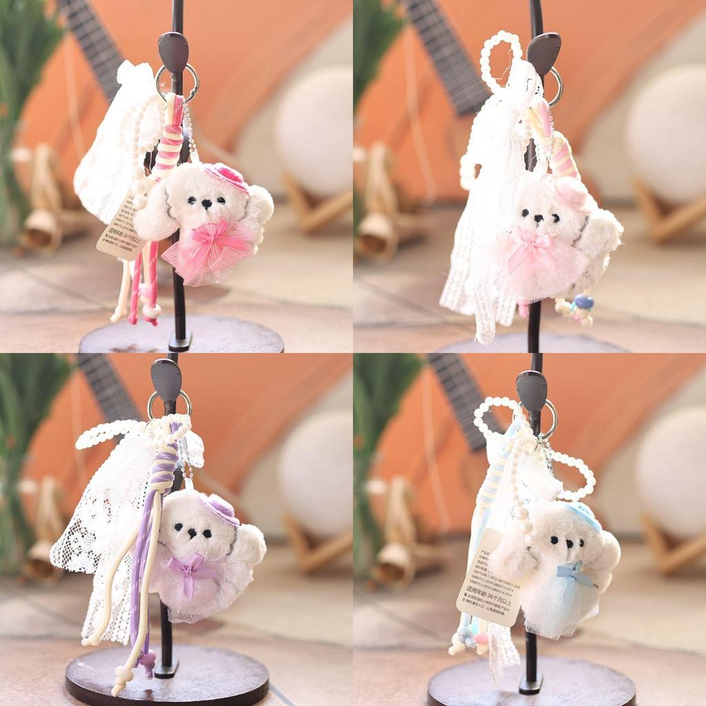 Plush Dog Keychain Toy With Soft Crystal Velvet For Kids And Adults